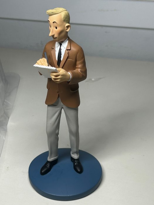 Tintin - Herge reporter edición limitada base azul