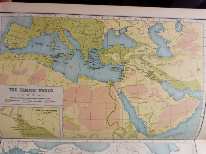 George Adam Smith - Atlas of the historical geography of the Holy Land - 1915