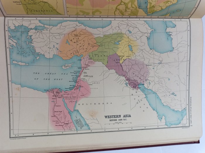 George Adam Smith - Atlas of the historical geography of the Holy Land - 1915