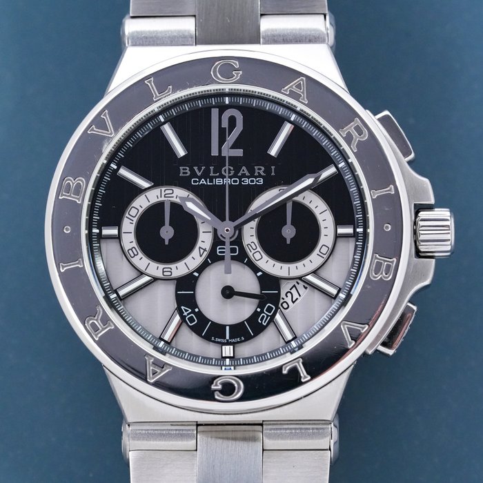 Bvlgari - Diogono Calibro 303 Chronograph - 101880 - Mænd - 2011-nu