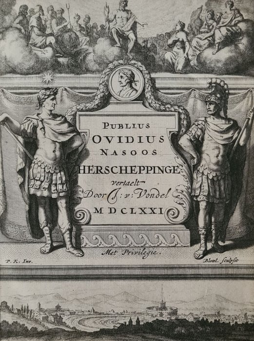 Joost van den Vondel - Publius Ovidius Nasoos Herscheppinge - 1671