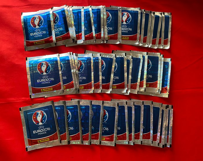 Panini 50 sealed packets Euro 2016 50 bustine Pack