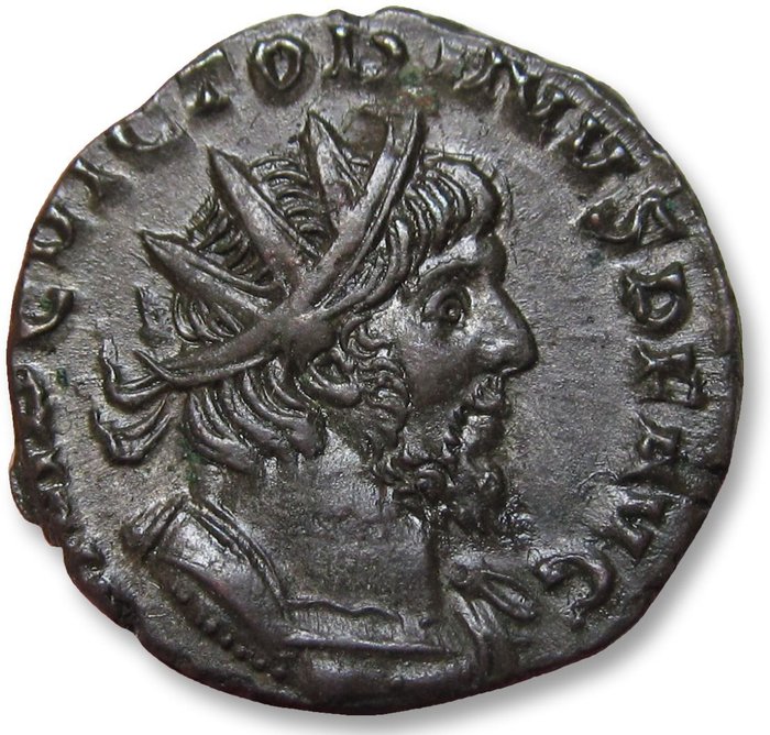 Romarriket Victorinus (AD 269-271) Antoninianus Colonia Agrippenensis (Cologne) mint 269-271 AD - SALVS AVG reverse -