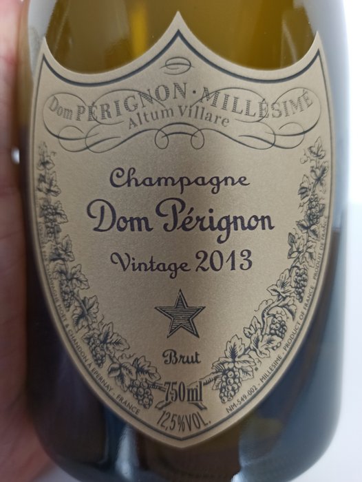 2013 Dom Pérignon - Champagne Brut - 1 Flaske (0,75L)