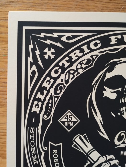 Shepard Fairey (OBEY) (1970) - Electric Funeral (artist proof)