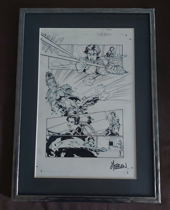 Scott Hepburn/Dan Parsons - Original drawing - Star Wars - Kotor - 2003