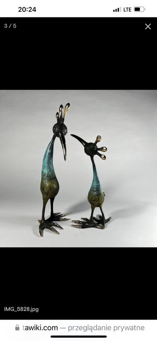 Iwa Kraj - Will u love me? (36cm Bronze)