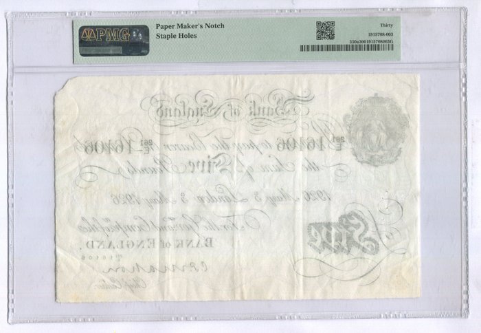 England. - 20 Pounds - 1926 - Pick 330a