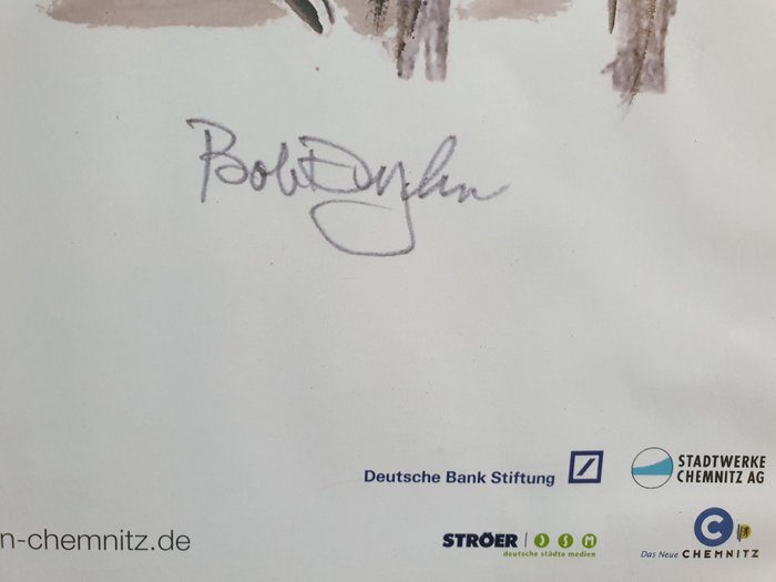 Bob Dylan - Bob Dylan - Drawn Blank Chemnitz exhibition - 2000'erne