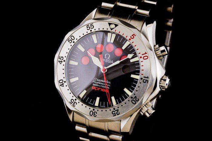 Omega - Apnea Jacques Mayol Seamaster Professional - Ingen mindstepris - 2595.50.00 - Mænd - 1990-1999