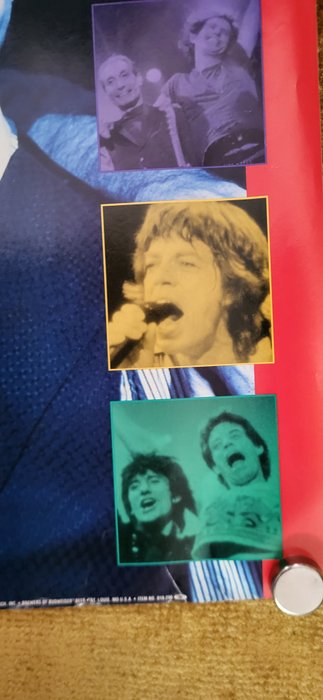 rolling stones - poster Rolling Stones US tour 1994 Voodoo Lounge - 1990‹erne