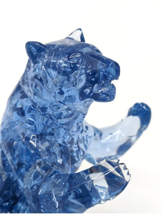 Richard Orlinski (1966) - Bear Bubble (Blue Edition)