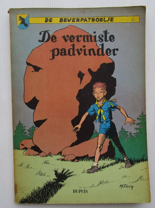 De Beverpatroelje 2 - De vermiste padvinder - 1 Album - Første udgave - 1958