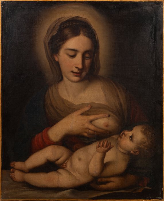 Europæisk skole (XVIII) - The Virgin and the Child