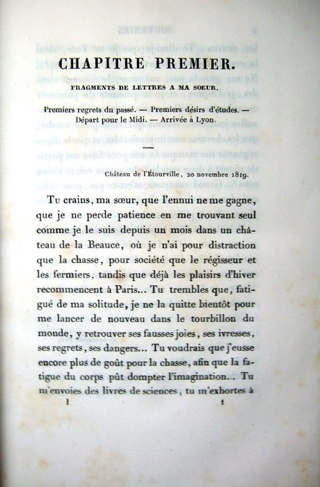 Alexandre Andryane - Souvenirs de Genève - 1839