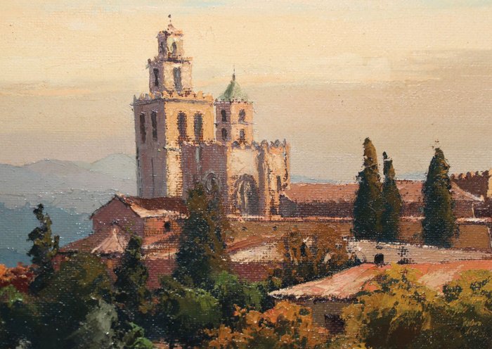 Joan Vila Arimany (1944) - Vista de un pueblo