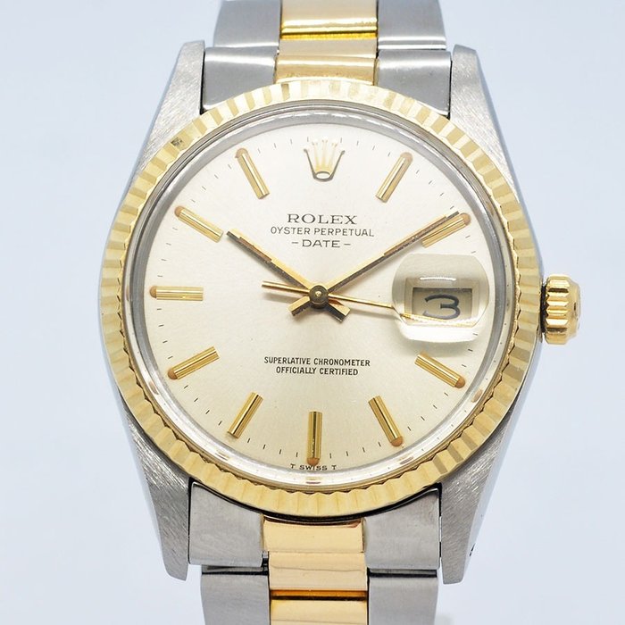 Rolex - Oyster Perpetual Date - Ref 15053 - Mænd - 1980-1989