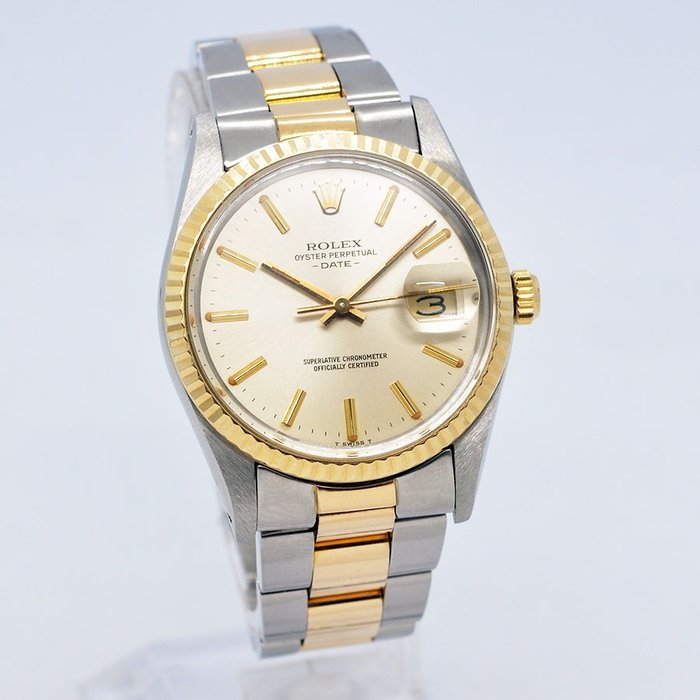 Rolex - Oyster Perpetual Date - Ref 15053 - Mænd - 1980-1989