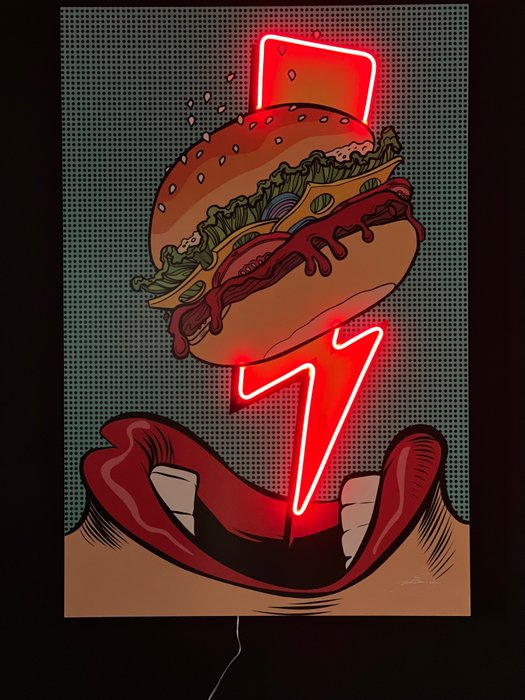 LEDMansion (1995) - Flash Burger Led Wall Art