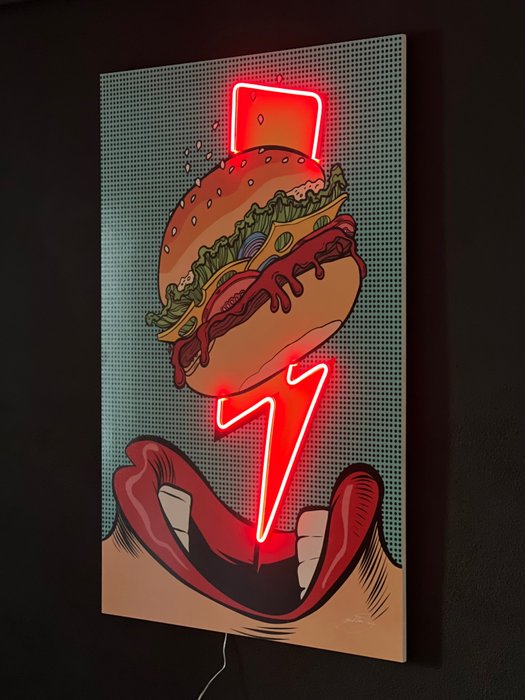 LEDMansion (1995) - Flash Burger Led Wall Art