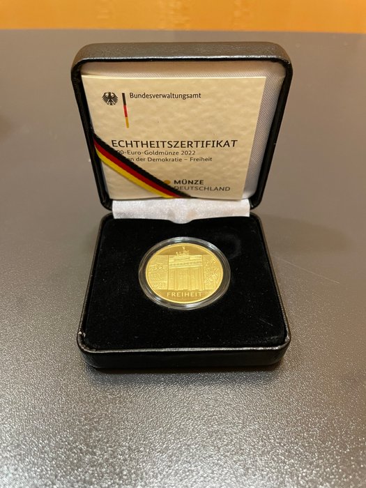 Tyskland. 100 Euro 2022 "Freiheit" Proof