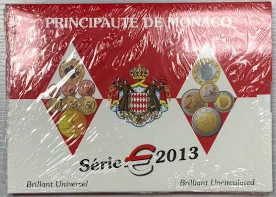 Monaco. Year Set (BU) 2013/2017 (2 sets)