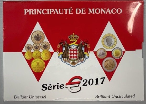 Monaco. Year Set (BU) 2013/2017 (2 sets)