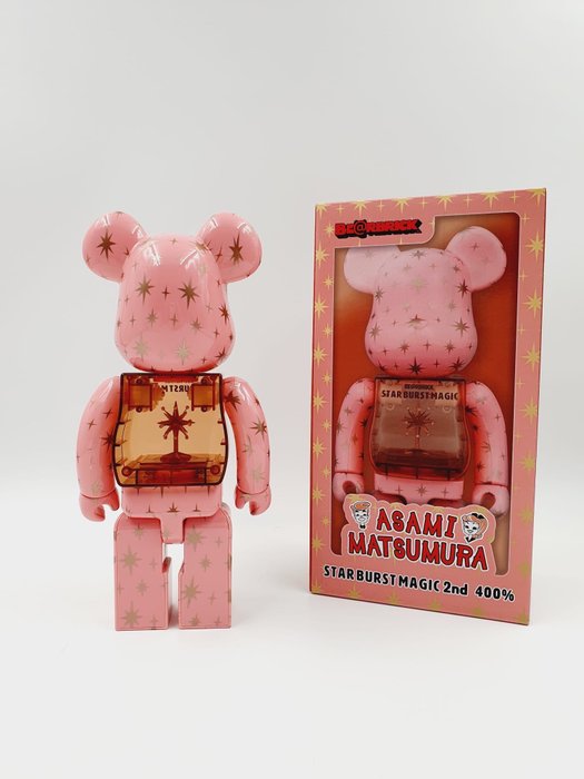 Medicom Toy x Asami Matsumura - Be@rbrick Star Burst Magic 400% Bearbrick 2023