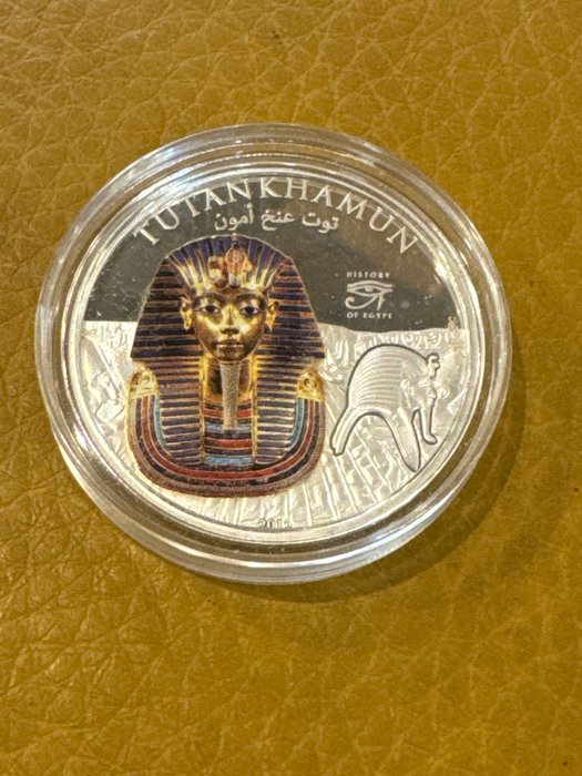 Cook-øerne 1 Dollar 2012 Tutankhamun  (Ingen mindstepris)