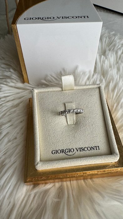 Giorgio Visconti - Ring - 18 kraat Hvidguld