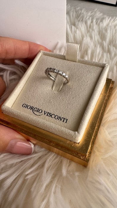 Giorgio Visconti - Ring - 18 kraat Hvidguld