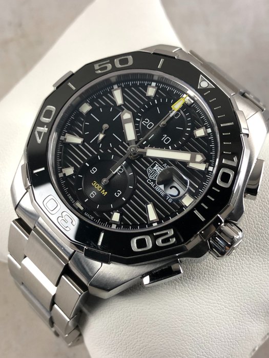 TAG Heuer - Aquaracer Chronograph Automatic 300M - Ingen mindstepris - CAY211A - Mænd - 2023