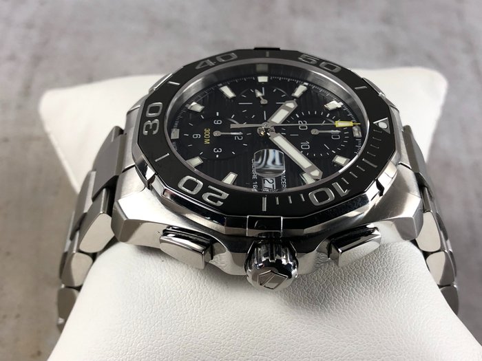 TAG Heuer - Aquaracer Chronograph Automatic 300M - Ingen mindstepris - CAY211A - Mænd - 2023