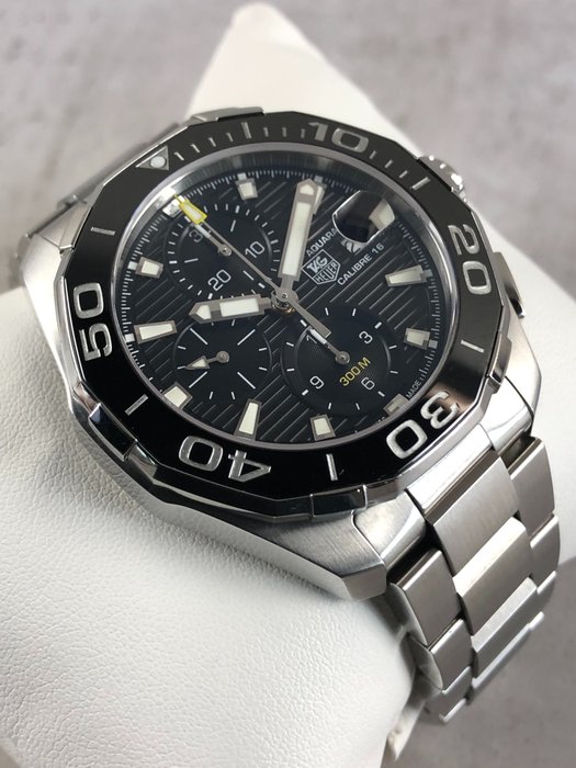 TAG Heuer - Aquaracer Chronograph Automatic 300M - Ingen mindstepris - CAY211A - Mænd - 2023