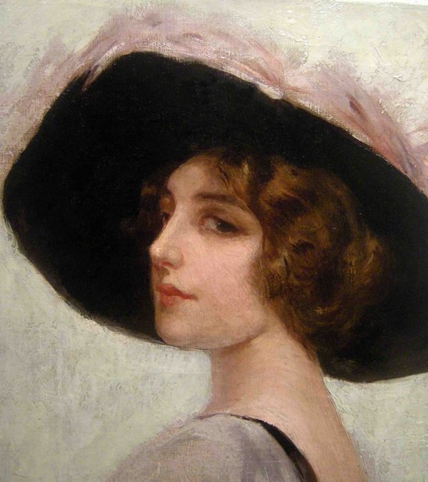 Giuseppe Gelanze (1867- ?) - Portrait of a beauty II