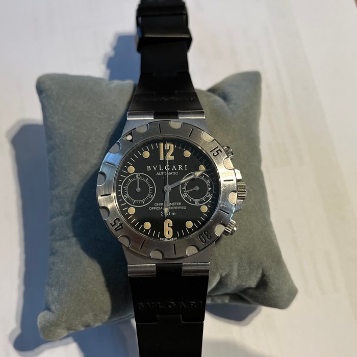 Bvlgari - Diagono Scuba Chronograph - SC38S - Mænd - 2011-nu