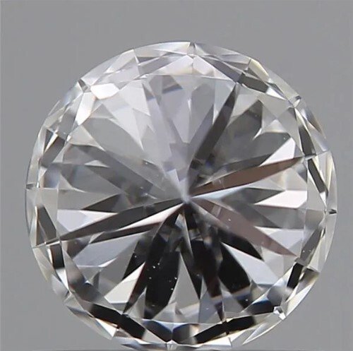 1 pcs Diamant  (Natur)  - 0.70 ct - Rund - D (farveløs) - IF - Gemological Institute of America (GIA) - *3EX*