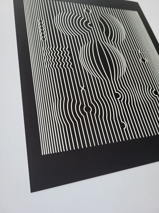 Victor Vasarely - Fondation Vasarely - MANIPUR - 1950‹erne