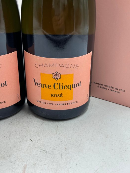 Veuve Clicquot - Champagne Rosé - 2 Flasker (0,75 L)