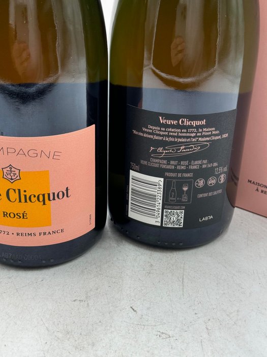 Veuve Clicquot - Champagne Rosé - 2 Flasker (0,75 L)