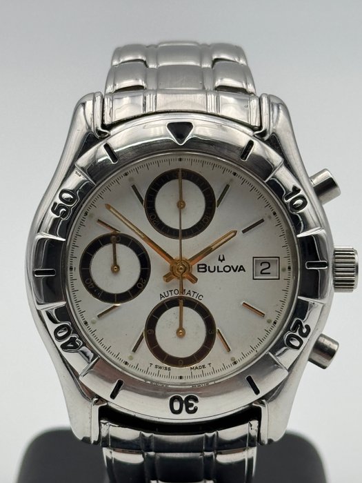 Bulova - chrono automatic valjoux 7750 - Unisex - 1990-1999