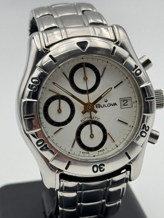 Bulova - chrono automatic valjoux 7750 - Unisex - 1990-1999