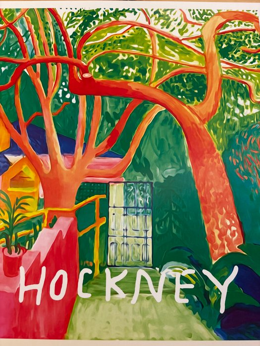 David Hockney (after) - The Gate  2000