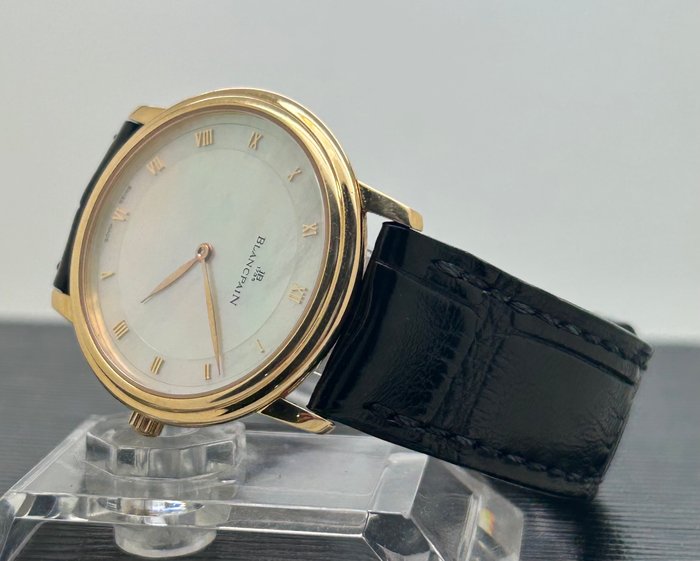 Blancpain - Villeret 34mm Slim Mother of Pearl - Mænd - 1990-1999