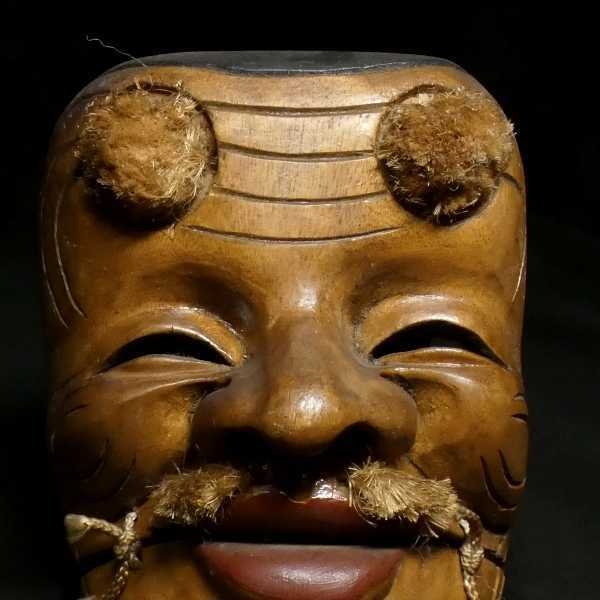 Mask - Træ - Meiji-periode eller sent