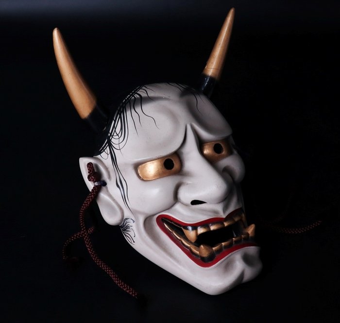 Noh maske - Japan - Hannya 能面 般若  (Ingen mindstepris)