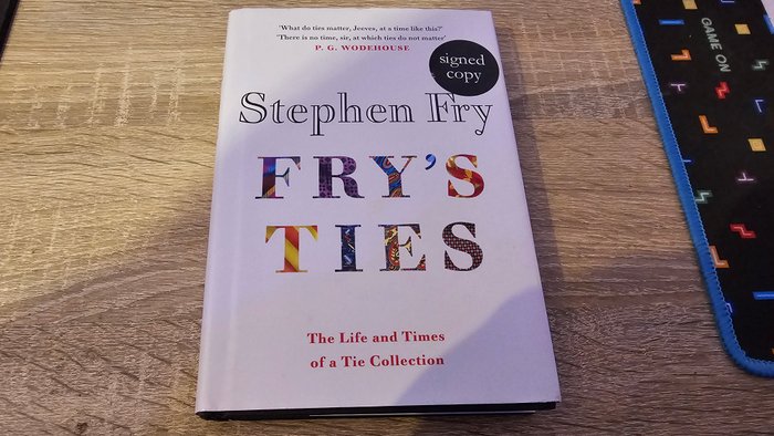 Signed, Stephen Fry - Fry's Ties - 2021