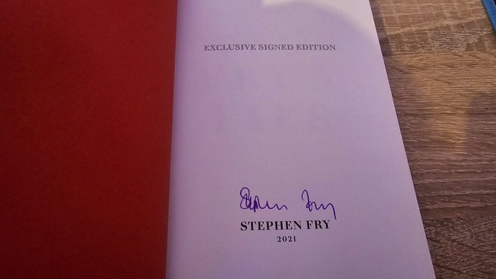 Signed, Stephen Fry - Fry's Ties - 2021