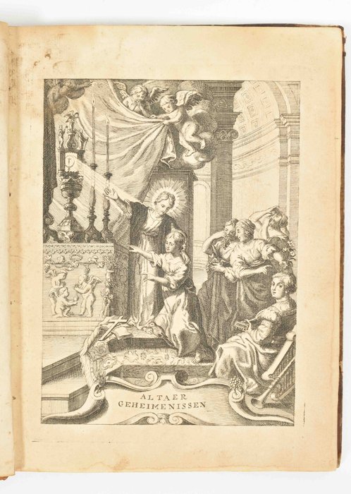 Joost van den Vondel - Altaer Geheymenissen ontvouwen in dry boeken - 1771