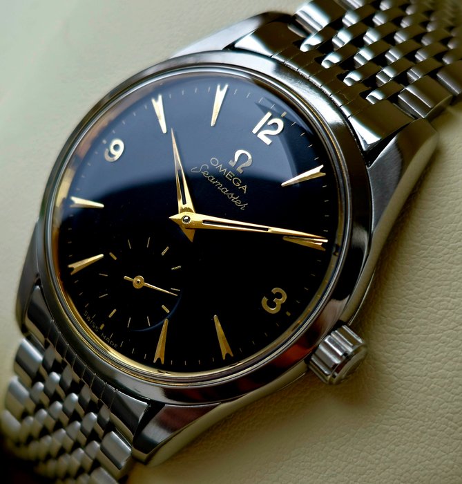 Omega - Seamaster Jumbo - Black Gilt Dial - cal.267 - 1957 - Ref.2937 - Mænd - 1950-1959